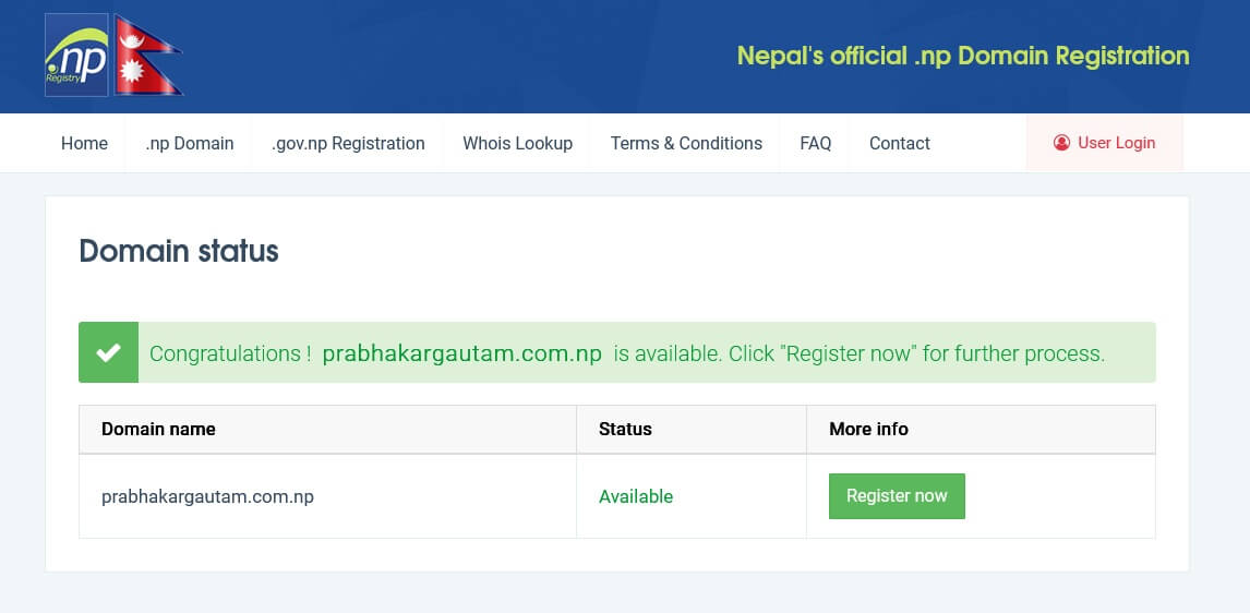 Guide to registering a free .com.np domain in Nepal with documents, nameservers and approval steps